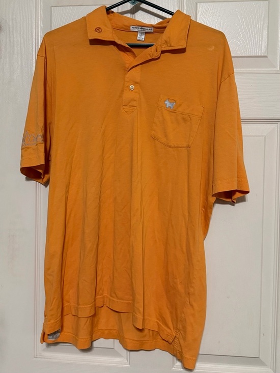 Scotty Cameron Other - Peter Millar Scotty Cameron Orange Men's Short-Sleeve Polo with Chest Pocket